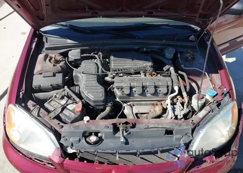 2003 Honda Civic Lx из США, поврежденный, VIN 2HGES16543H528666